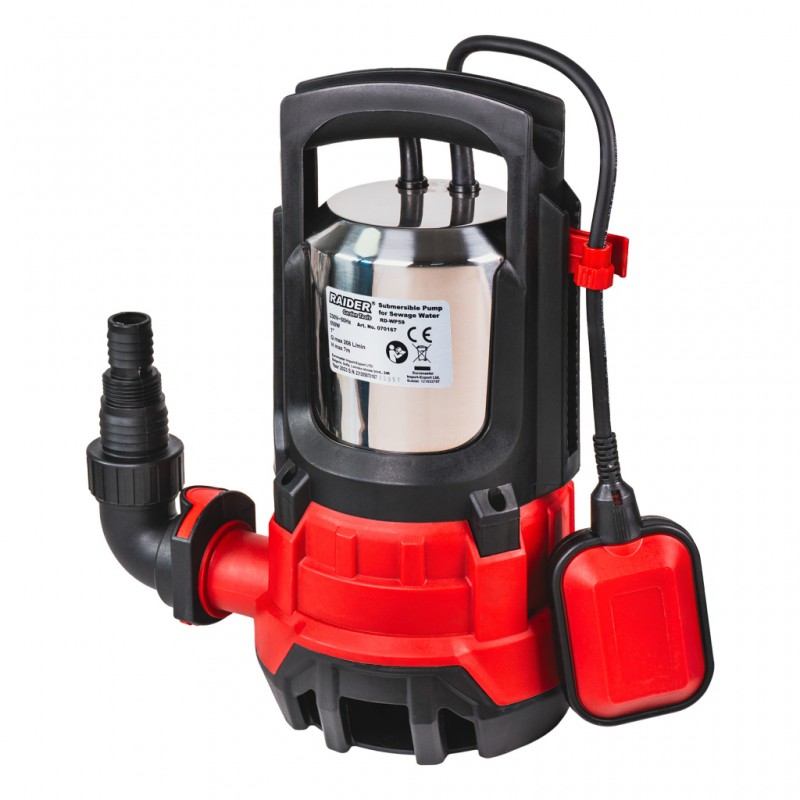 ΥΠΟΒΡΥΧΙΑ ΑΝΤΛΙΑ ΑΚΑΘΑΡΤΩΝ ΥΔΑΤΩΝ RAIDER RD-WP59 INOX 550W