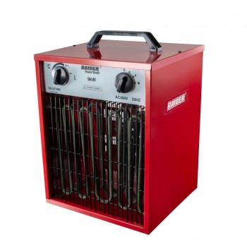 ΗΛΕΚΤΡΙΚΟΣ ΘΕΡΜΑΝΤΗΡΑΣ RAIDER RD-EFH09, 9 KW, ΠΑΡΟΧΗ ΑΕΡΑ 300 m³/h, ΤΡΙΦΑΣΙΚΟΣ
