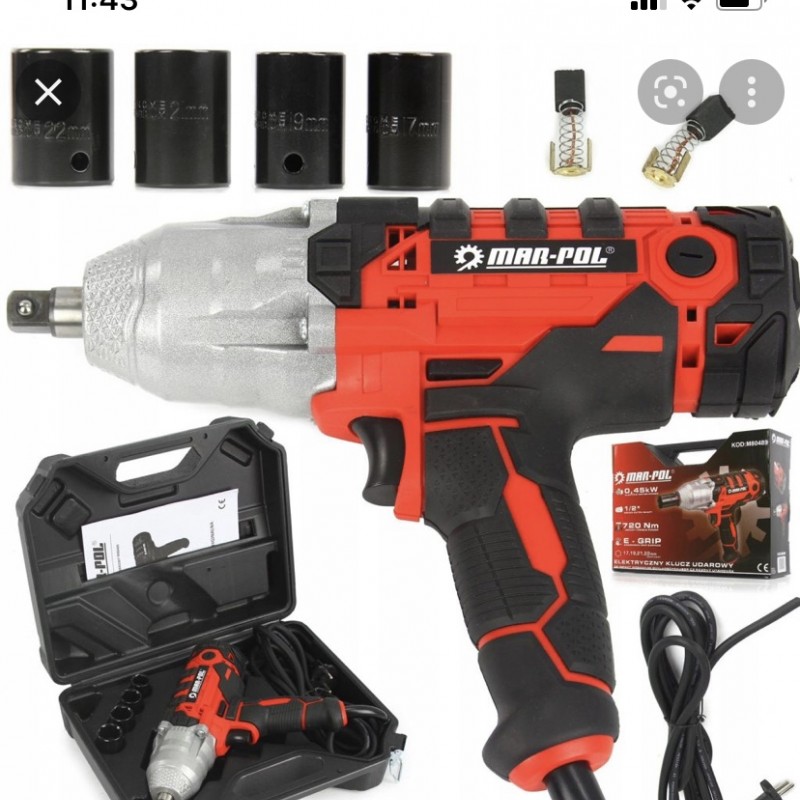 ΗΛΕΚΤΡΙΚΟ ΜΠΟΥΛΟΝΟΚΛΕΙΔΟ 1/2″ Mar-Pol M80489