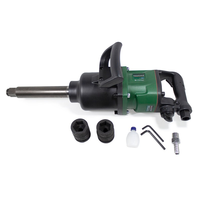 ΑΕΡΟΚΛΕΙΔΟ ΜΑΚΡΥΚΑΝΟ 1'' ROCKFORCE ΜΕ ΡΟΠΗ 3100Nm (3600rpm, 6.3bar, 420 l / min, 16.3kg