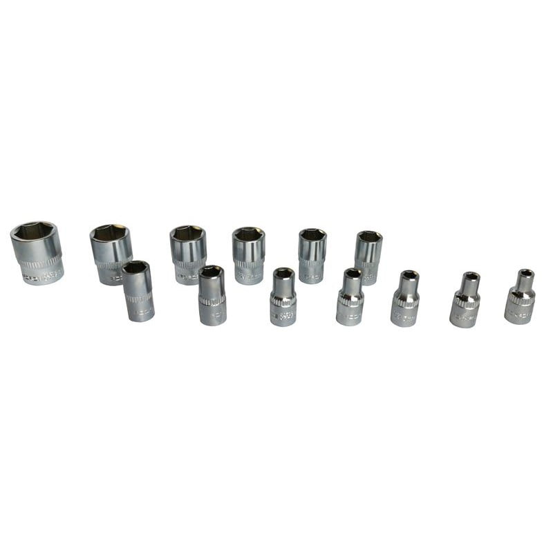 ΣΕΤ ΚΑΣΤΑΝΙΑ ΜΕ ΚΑΡΥΔΑΚΙΑ 1/4'' 46 ΤΕΜ. - ΕΞΑΓΩΝΑ ROCKFORCE
