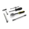 ΣΕΤ ΚΑΣΤΑΝΙΑ ΜΕ ΚΑΡΥΔΑΚΙΑ  46 ΤΕΜ. 1/4' ΕΞΑΓΩΝΑ WMC TOOLS