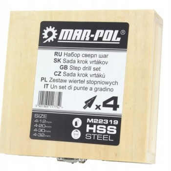 ΤΡΥΠΑΝΙΑ ΚΟΒΑΛΤΙΟΥ 4 ΤΕΜ. ΜΕ ΒΗΜΑ MAR-POL