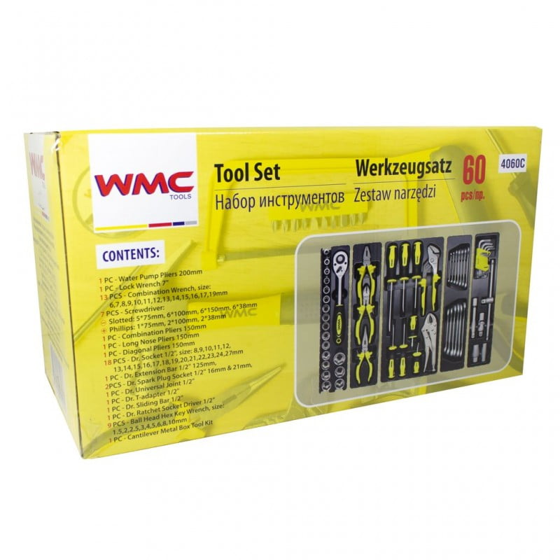 ΒΑΛΙΤΣΑ ΕΡΓΑΛΕΙΩΝ 60 ΤΕΜΑΧΙΩΝ - WMC TOOLS