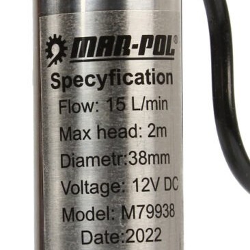 ΑΝΤΛΙΑ ΚΑΥΣΙΜΩΝ ΑΥΤΟΚΙΝΗΤΟΥ 12v/38mm/15L|min  - MAR-POL