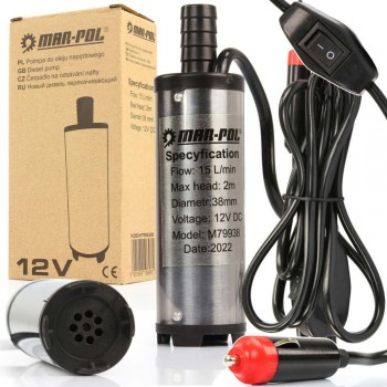 ΑΝΤΛΙΑ ΚΑΥΣΙΜΩΝ ΑΥΤΟΚΙΝΗΤΟΥ 12v/38mm/15L|min  - MAR-POL