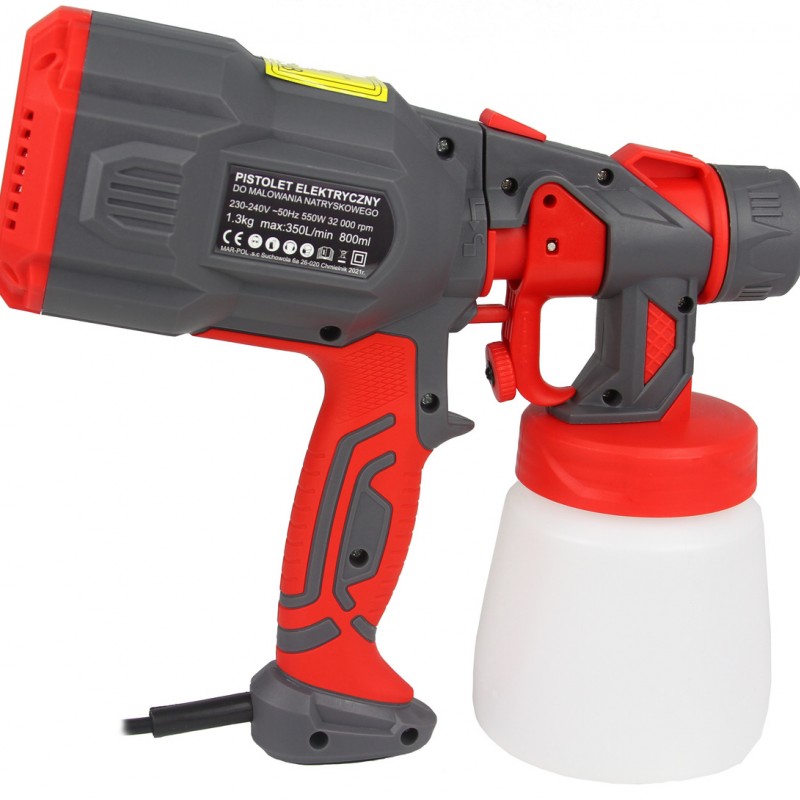 ΗΛΕΚΤΡΙΚΟ ΠΙΣΤΟΛΙ ΒΑΦΗΣ  550W - MAR-POL