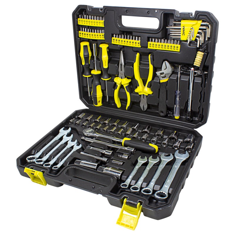 ΣΕΤ ΕΡΓΑΛΕΙΩΝ 122 ΤΕΜΑΧΙΩΝ 1/4“ 3/8“ 4-19mm - WMC 1/4''3/8''(6τεμ.) (4-19mm)