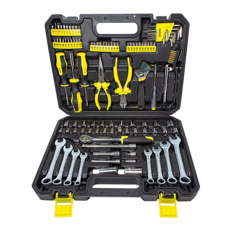 ΣΕΤ ΕΡΓΑΛΕΙΩΝ 122 ΤΕΜΑΧΙΩΝ 1/4“ 3/8“ 4-19mm - WMC 1/4''3/8''(6τεμ.) (4-19mm)