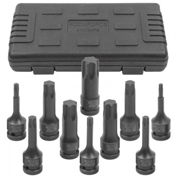 10 ΤΕΜ. ΚΡΟΥΣΤΙΚΑ ΚΑΡΥΔΑΚΙΑ TORX 1/2“ - ROCKFORCE