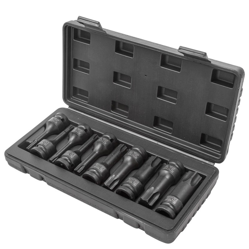 10 ΤΕΜ. ΚΡΟΥΣΤΙΚΑ ΚΑΡΥΔΑΚΙΑ TORX 1/2“ - ROCKFORCE