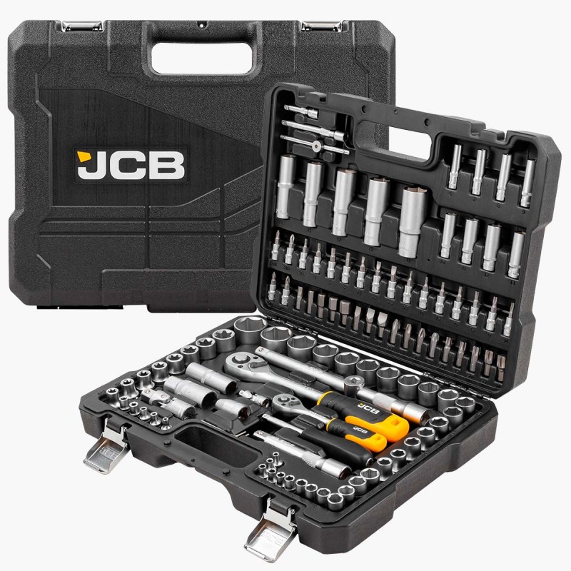 ΣΕΤ ΚΑΣΤΑΝΙΑ ΜΕ ΚΑΡΥΔΑΚΙΑ 108 ΤΕΜ, 1/4”, 1/2”, 4-32 – JCB