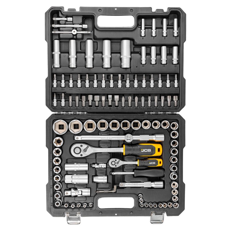 ΣΕΤ ΚΑΣΤΑΝΙΑ ΜΕ ΚΑΡΥΔΑΚΙΑ 108 ΤΕΜ, 1/4”, 1/2”, 4-32 – JCB