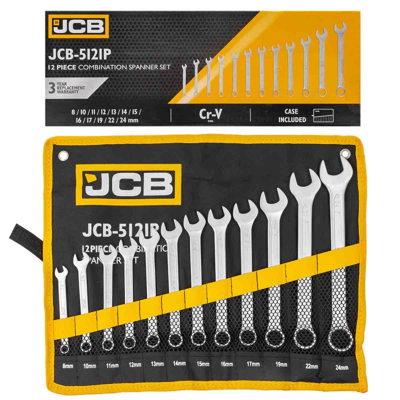 ΓΕΡΜΑΝΟΠΟΛΥΓΩΝΑ 12 ΤΕΜ. 8-24mm - JCB