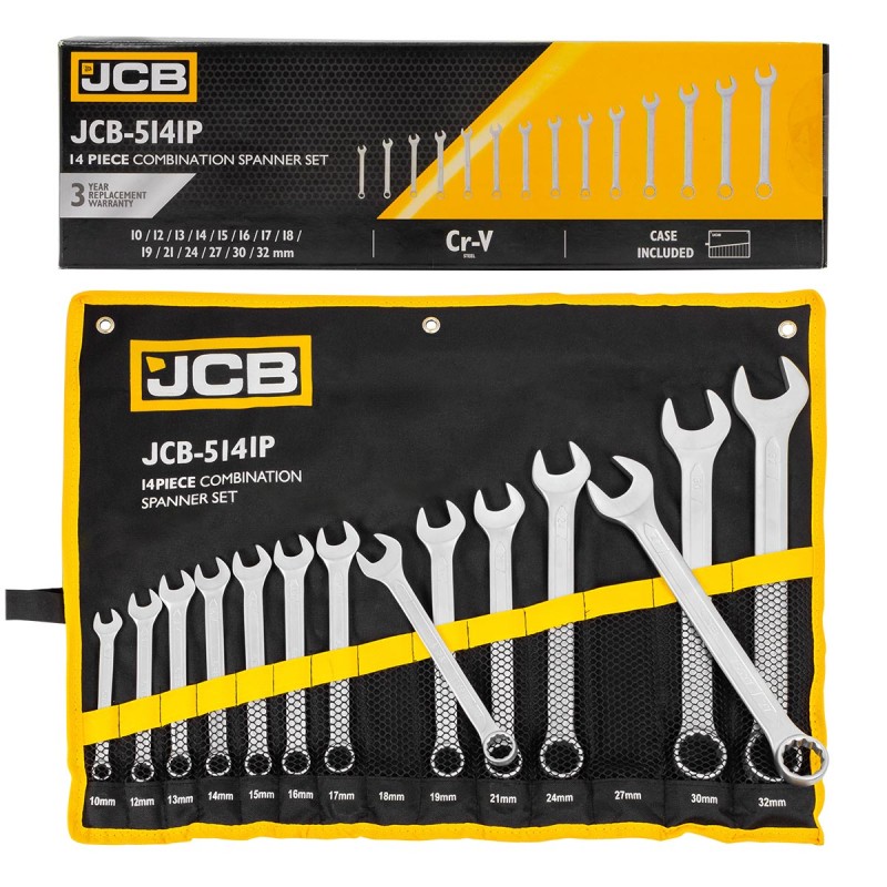 ΓΕΡΜΑΝΟΠΟΛΥΓΩΝΑ 14 ΤΕΜ. 10-32mm - JCB