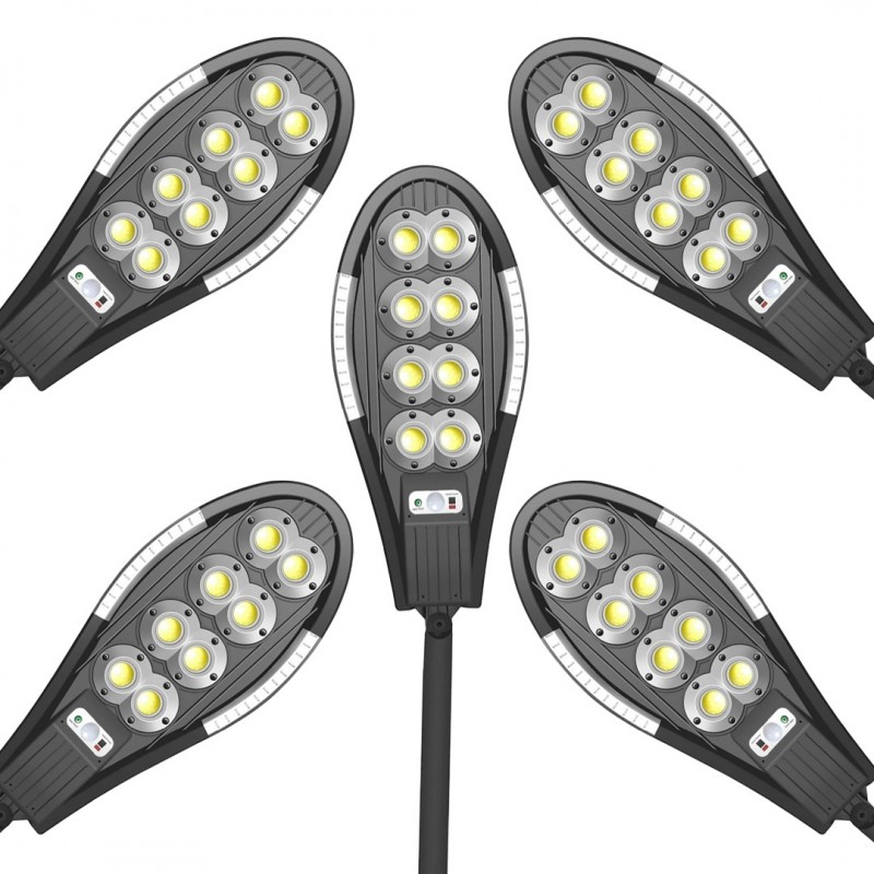 5 ΤΕΜΑΧΙΑ ΗΛΙΑΚΗ ΛΑΜΠΑ 8COB ULTRA - 2000WATT