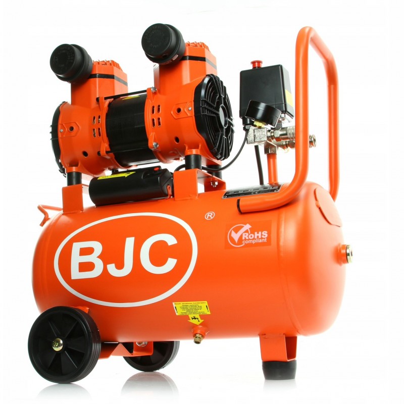 ΜΟΝΟΦΑΣΙΚΟ ΚΟΜΠΡΕΣΕΡ 24L - OIL FREE, 1.5 kW - BJC