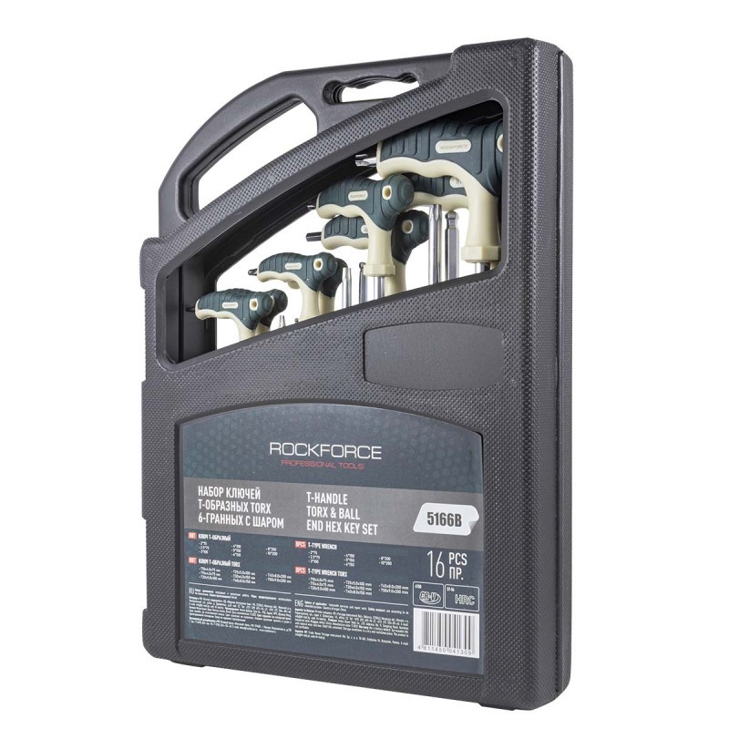 ΣΕΤ ΑΛΕΝ ΚΑΙ TORX ΚΛΕΙΔΙΩΝ ΣΕ ΣΧΗΜΑ “Γ 16 ΤΕΜΑΧΙΑ – ROCKFORCE
