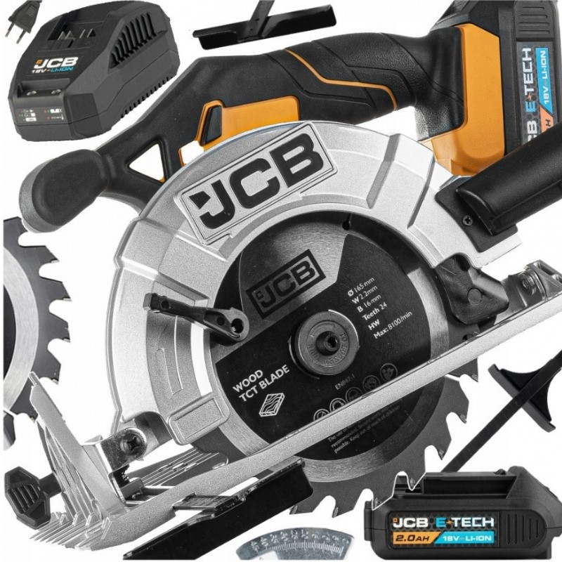 ΔΙΣΚΟΠΡΙΟΝΟ ΜΠΑΤΑΡΙΑΣ 18V, 165mm – JCB