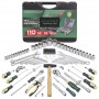 ΣΕΤ ΕΡΓΑΛΕΙΩΝ – ΚΑΣΤΑΝΙΑ 1/2″& 1/4″ , 110 ΤΕΜΑΧΙΩΝ – ROCKFORCE