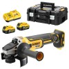 ΓΩΝΙΑΚΟΣ ΤΡΟΧΟΣ ΜΠΑΤΑΡΙΑΣ 18v 25MM 3Χ 5ΑΗ XR LI-ION DCG405P3 - DEWALT