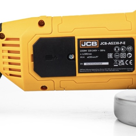 ΓΩΝΙΑΚΟΣ ΤΡΟΧΟΣ 2350w, 230mm - JCB