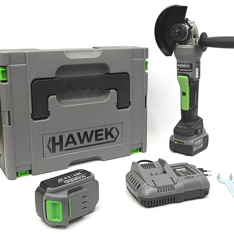 ΓΩΝΙΑΚΟΣ ΤΡΟΧΟΣ ΜΠΑΤΑΡΙΑΣ 36v/5,0Ah - HAWEK