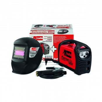 ΗΛΕΚΤΡΟΚΟΛΛΗΣΗ FORCE 165 230V ACX + ΜΑΣΚΑ ΣΥΓΚΟΛΛΗΣΗΣ TELWIN