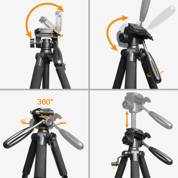ΠΟΛΥΛΕΙΤΟΥΡΓΙΚΟ ΤΡΙΠΟΔΟ ΓΙΑ ΛΕΪΖΕΡ ΚΑΙ ΦΩΤΟΓΡΑΦΙΚΕΣ - HUEPAR TPD14A