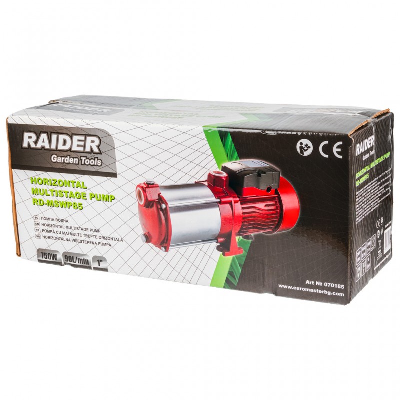 ΗΛΕΚΤΡΙΚΗ ΑΝΤΛΙΑ ΕΠΙΦΑΝΕΙΑΣ ΠΟΛΥΒΑΘΜΙΑ RAIDER RD-MSWP85 4T 750W