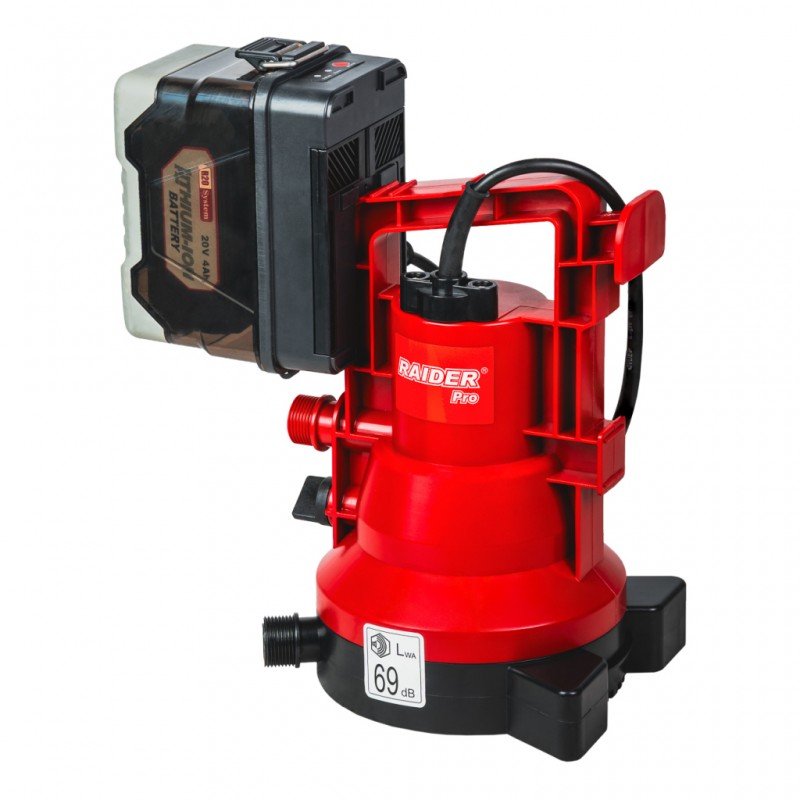 ΑΝΤΛΙΑ ΚΑΘΑΡΟΥ ΝΕΡΟΥ ΜΠΑΤΑΡΙΑΣ R20 RDP-CWP20 53L/MIN 10M SOLO