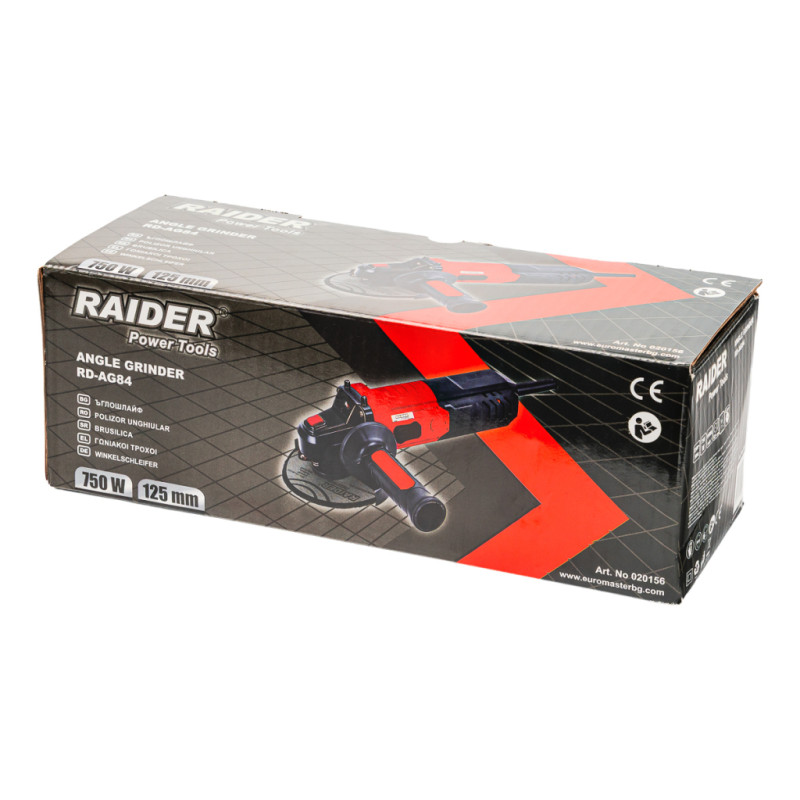 ΓΩΝΙΑΚΟΣ ΤΡΟΧΟΣ 125mm 750W - RAIDER