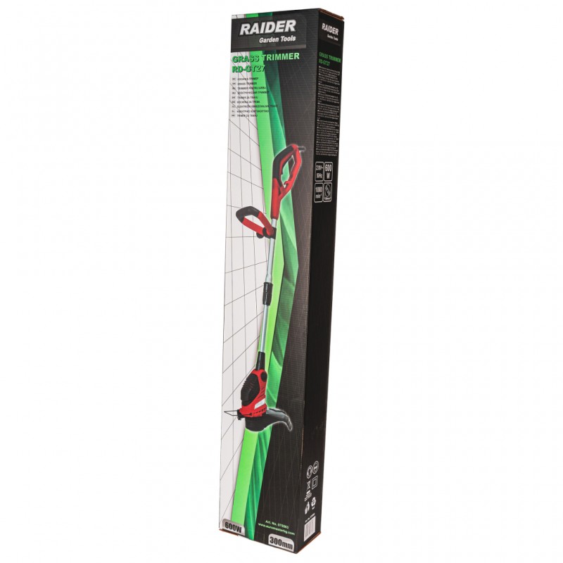 ΗΛΕΚΤΡΙΚΟ ΧΟΡΤΟΚΟΠΤΙΚΟ RAIDER RD-GT27 – 600W / 30cm
