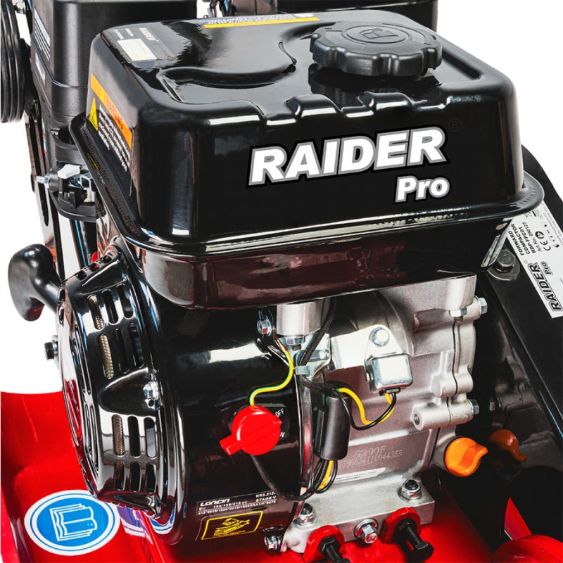 ΒΕΝΖΙΝΟΚΙΝΗΤΗ ΔΟΝΗΤΙΚΗ ΠΛΑΚΑ 16kN 540x480mm 5.5hp RDP-FPC01 - RAIDER PRO