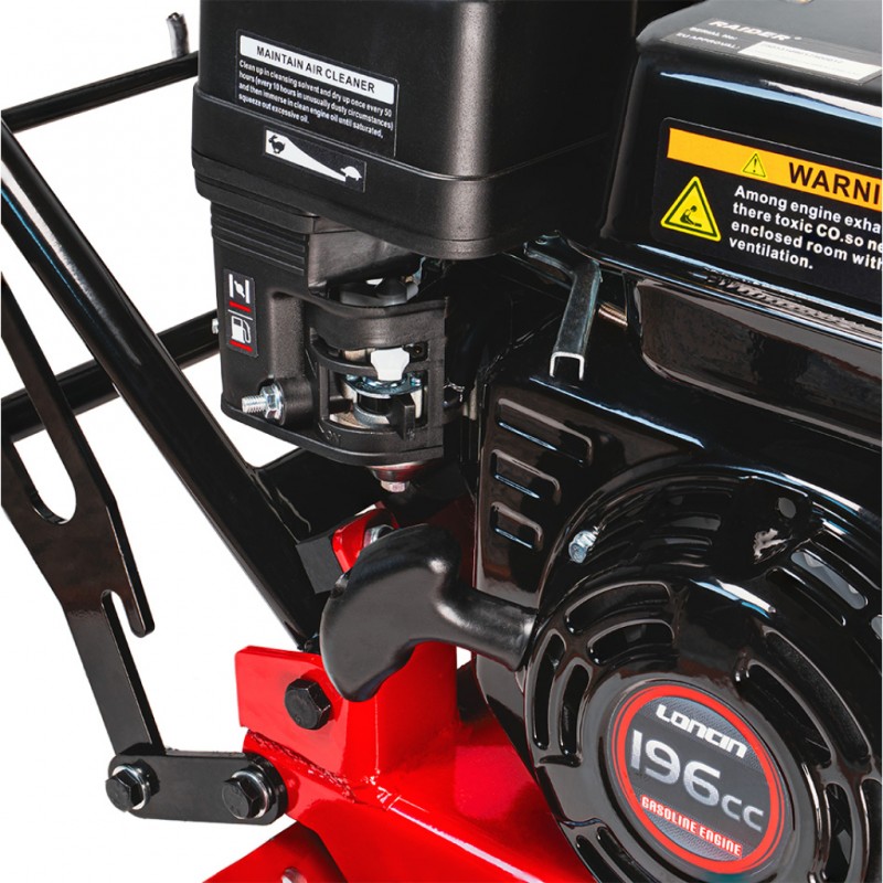 ΒΕΝΖΙΝΟΚΙΝΗΤΗ ΔΟΝΗΤΙΚΗ ΠΛΑΚΑ 16kN 540x480mm 5.5hp RDP-FPC01 - RAIDER PRO