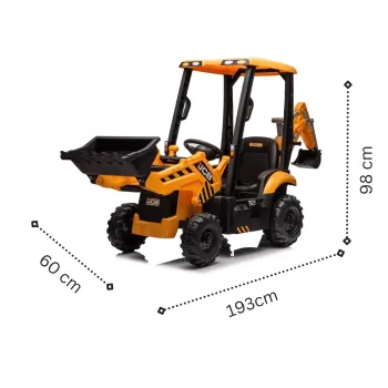ΠΑΙΔΙΚΟΣ ΗΛΕΚΤΡΙΚΟΣ ΕΚΣΚΑΦΕΑΣ JCB LICENSED 70W 12V ΜΕ ΤΗΛΕΚΑΤΕΥΘΥΝΣΗ