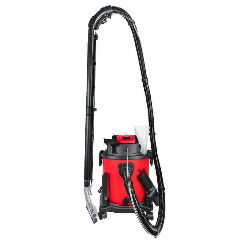 RAIDER RDP-WC33 ΣΚΟΥΠΑ ΥΓΡΩΝ / ΣΤΕΡΕΩΝ 1600W ΜΕ ΑΝΟΞΕΙΔΩΤΟ ΚΑΔΟ 20LT