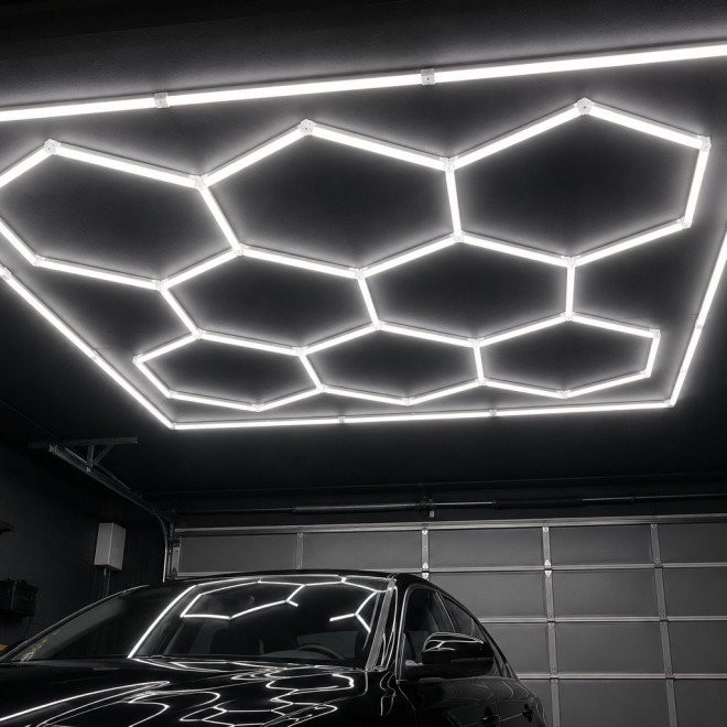 ΕΠΑΓΓΕΛΜΑΤΙΚΟΣ ΦΩΤΙΣΜΟΣ LED (DETAILING), ΣΥΝΕΡΓΕΙΑ ΚΑΙ ΓΚΑΡΑΖ – 8 ΕΞΑΓΩΝΑ ΜΕ ΠΛΑΙΣΙΟ | 6500K