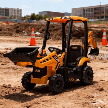 ΠΑΙΔΙΚΟΣ ΗΛΕΚΤΡΙΚΟΣ ΕΚΣΚΑΦΕΑΣ JCB LICENSED 70W 12V ΜΕ ΤΗΛΕΚΑΤΕΥΘΥΝΣΗ
