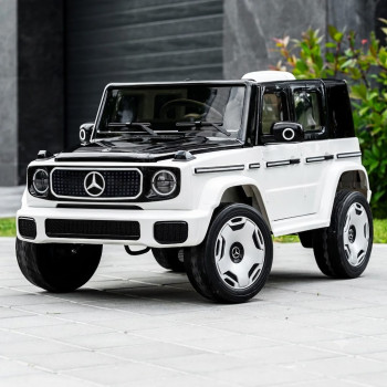 ΠΑΙΔΙΚΟ ΗΛΕΚΤΡΙΚΟ ΤΖΙΠ MERCEDES-BENZ EQG 2026 4X4 140W 12V ΜΕ ΛΑΣΤΙΧΑ EVA