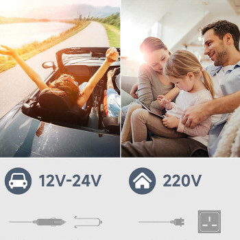 ΦΟΡΗΤΟ ΨΥΓΕΙΟ PA593, ΧΩΡΗΤΙΚΟΤΗΤΑΣ 19 ΛΙΤΡΩΝ, ΜΕ ΤΡΟΦΟΔΟΣΙΑ 12V / 24V / 220V
