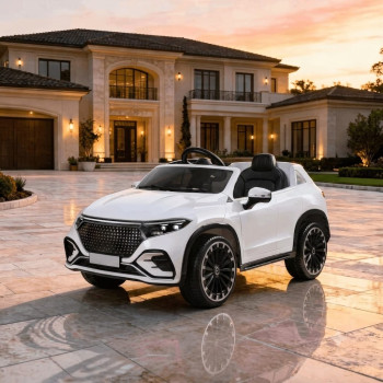 ΠΑΙΔΙΚΟ ΗΛΕΚΤΡΙΚΟ ΑΥΤΟΚΙΝΗΤΟ MERCEDES-BENZ EQS 2026 250W 12V ΜΕ ΛΑΣΤΙΧΑ EVA
