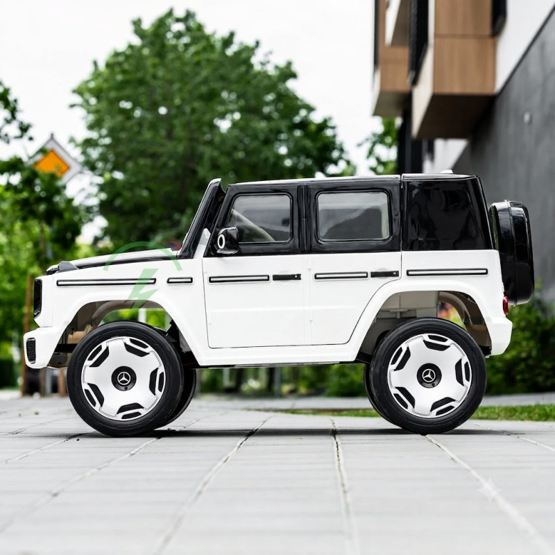 ΠΑΙΔΙΚΟ ΗΛΕΚΤΡΙΚΟ ΤΖΙΠ MERCEDES-BENZ EQG 2026 4X4 140W 12V ΜΕ ΛΑΣΤΙΧΑ EVA