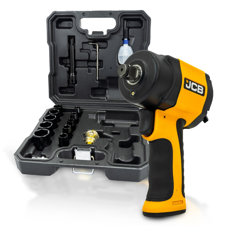 ΣΕΤ MINI ΚΡΟΥΣΤΙΚΟ ΜΠΟΥΛΟΝΟΚΛΕΙΔΟ ΑΕΡΟΣ 1/2″ 1200Nm + ΚΑΡΥΔΑΚΙΑ – JCB