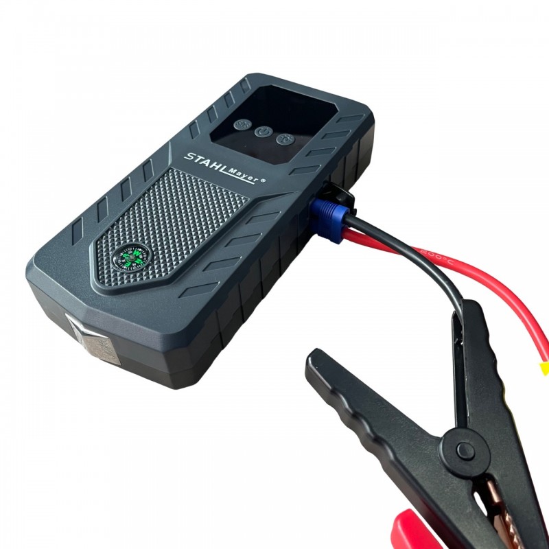 JUMP STARTER 20000mAh – ΕΚΚΙΝΗΤΗΣ ΑΥΤΟΚΙΝΗΤΟΥ ΜΕ ΚΟΜΠΡΕΣΕΡ - STAHLMAYER