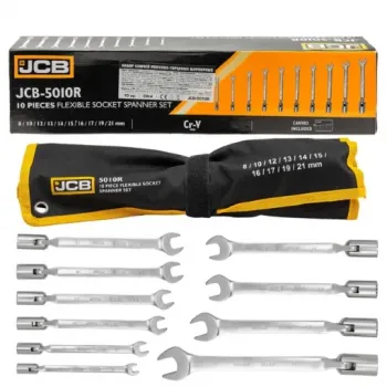 ΣΕΤ ΓΕΡΜΑΝΟΠΟΛΥΓΩΝΩΝ ΚΛΕΙΔΙΩΝ JCB – 10 ΤΕΜΑΧΙΑ, 8 – 21mm, 5010R - JCB