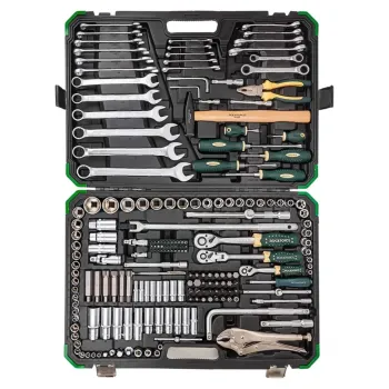 ΣΕΤ ΕΡΓΑΛΕΙΑ 202+2 ΤΕΜΑΧΙΑ 1/4″, 3/8″, 1/2″ - ROCKFORCE