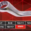ΣΕΤ ΠΟΛΥΓΩΝΑ ΚΛΕΙΔΙΑ 6-17mm FORCEKRAFT (6 ΤΕΜΑΧΙΑ)