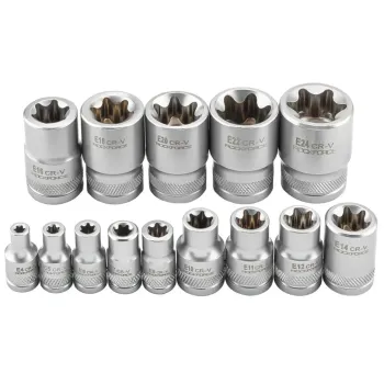 ΣΕΤ ΚΑΡΥΔΑΚΙΑ E-TORX 14 ΤΕΜΑΧΙΩΝ 1/4