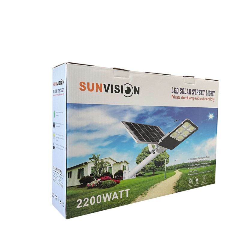 ΗΛΙΑΚΟΣ ΠΡΟΒΟΛΕΑΣ ΔΡΟΜΟΥ ΚΑΙ ΚΗΠΟΥ SUNVISION ΜΕ ΣΤΗΡΙΓΜΑ
